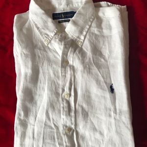 Polo Ralph Lauren button down Linen shirt